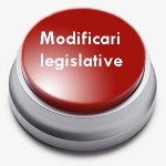 Modificari legislative
